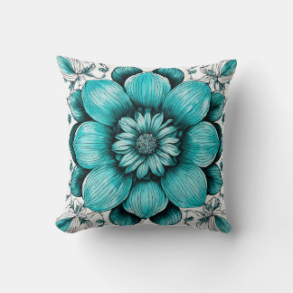 Fleur Elegance Coussin Apporter la beauté de la na