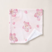 Fleur Élégante de Cerisier Rose (Gant de toilette)