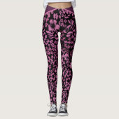 Fleur enchanteresse : Leggings au clair de lune vi (Devant)