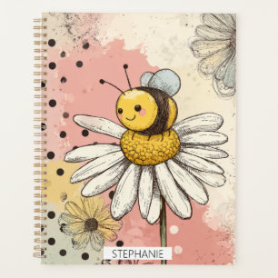 Fleur et abeille fantaisistes – Floral cosy (1)