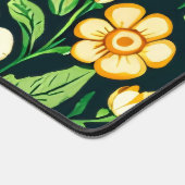 Fleur et champignon vert et or (Coin)