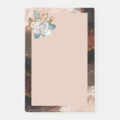 Fleur et Granite Post-it Notes (Devant)