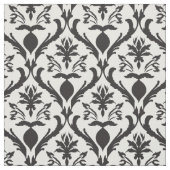 Fleur et plumes tissu Damas (Échantillon)