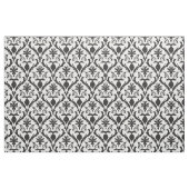 Fleur et plumes tissu Damas (Fat Quarter)