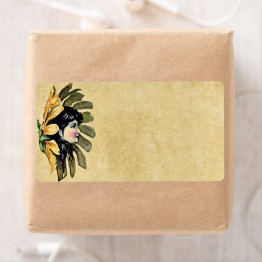 Fleur Étiquette (En situation)