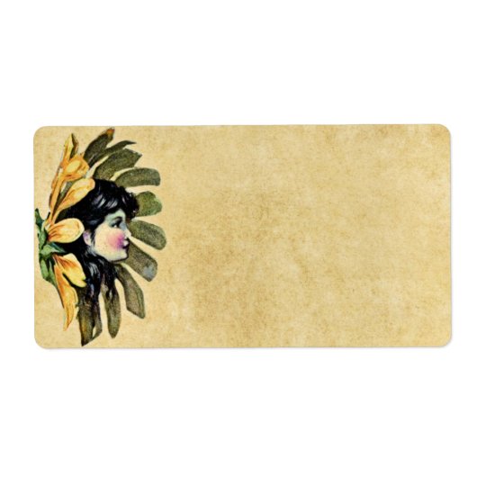 Fleur Étiquette (Devant)