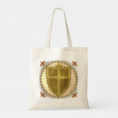 Fleur Family Crest Nom sac fourre-tout (Dos)