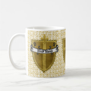 Fleur Family Crest Surnom mug