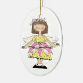 Fleur Fée fille ornement (Gauche)