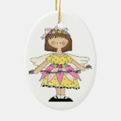 Fleur Fée fille ornement (Dos)