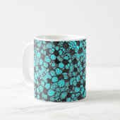 Fleur Floral Conception Mug personnalisée (Devant gauche)