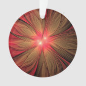 Fleur fractale de fansy rouge (devant)