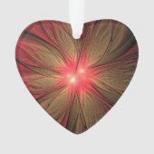 Fleur fractale de fansy rouge (devant)