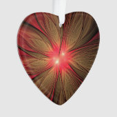 Fleur fractale de fansy rouge (devant)