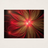Fleur fractale de fansy rouge (Devant)
