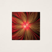 Fleur fractale de fansy rouge (Devant)