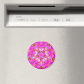 Fleur fractale Mandala Sacred Geometry Magnet (In Situ (Lave-vaisselle))