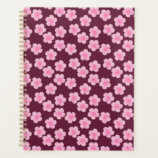 Fleur Frangipani rose Motif sans couture (Devant)