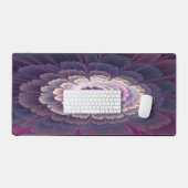 Fleur frappante abstraite fractale couleur rose (Clavier et souris)