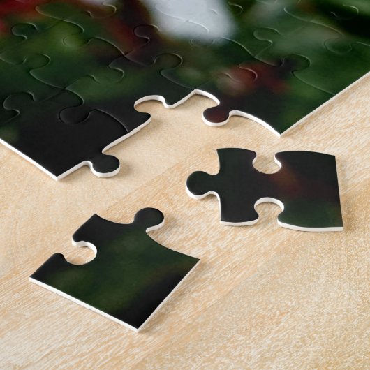 Fleur fuchsia rose créative photo puzzle (Côté)