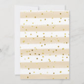 Fleur gaule Anniversaire Brunch Invitation (Dos)