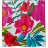 Fleur GC15 - Rideau de douche (Devant)