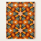 Fleur géométrique, géométrique, Mandala Whimsical, (Dos)