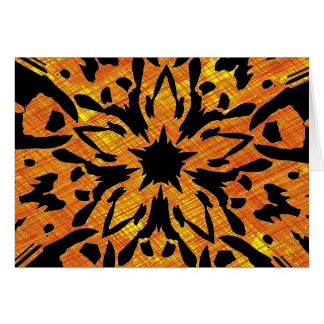 Fleur graphique (Devant horizontal)