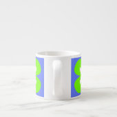 fleur graphique audacieuse CaféOlé 6oz. tasse de (Dos)