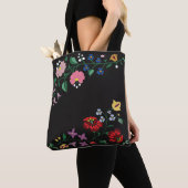 Fleur hongroise traditionnelle de sac de (De près)