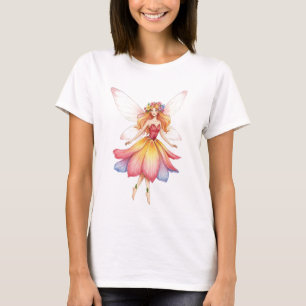 Fleur Imaginaire Fée Magie Style T-shirt
