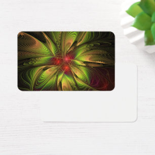 Fleur imaginaire fractale douce et tendresse