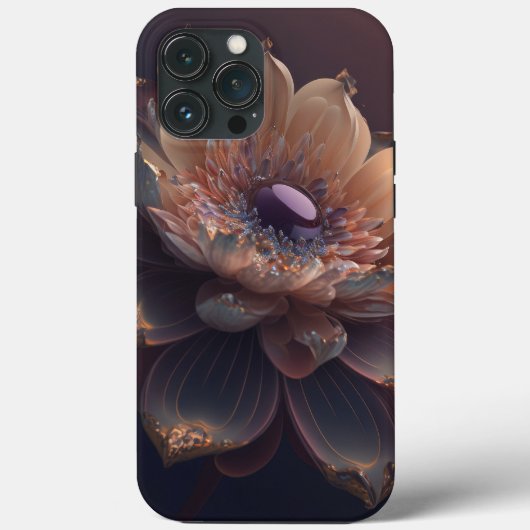 fleur iPhone / coque ipad (Verso)