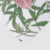 FLEUR JAPONAISE AVEC LE PAPIER DE SOIE DE SOIE DE (Détail)