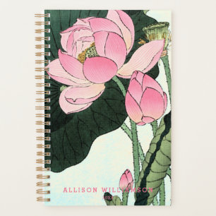 Fleur japonaise Lotus - Art Vintage