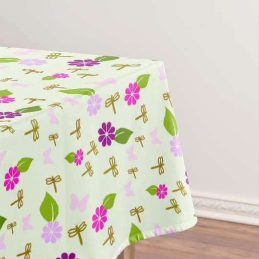 Fleur Jardin Dragonfly Nappe Décor Vaisselle (In Situ)