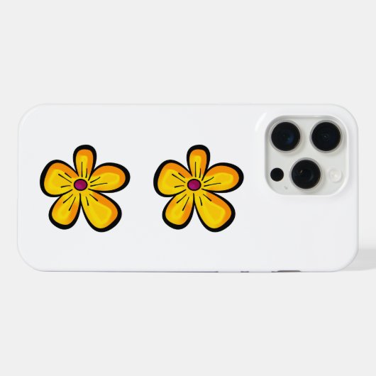 Fleur Jaune (Verso Horizontal)