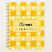 Fleur Jaune à Carreaux (Devant)