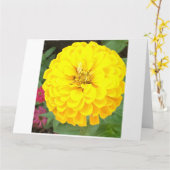 Fleur Jaune Écrivez-la Votre carte (Fleur jaune)