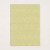 Fleur Jaune Enregistrer La Carte Date (Dos)