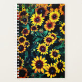 Fleur jaune et noire (Devant)