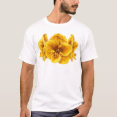Fleur jaune soleil - T-shirt (Devant)