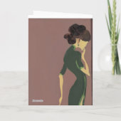 Fleur Jeunesse No 8 Cartes de voeux (Dos)