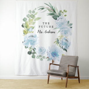 Fleur Jolie Pretty Floral Bruidsbackdrop Wandkleed
