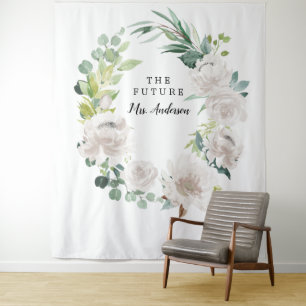 Fleur Jolie Pretty Floral Bruidsbackdrop Wandkleed