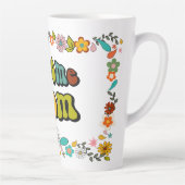 Fleur Latte Mug de puissance MOM 70 sur le thème (Droite)