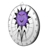 Fleur maléfique Kawaii Goth Cible de flechettes d' (Devant droit)