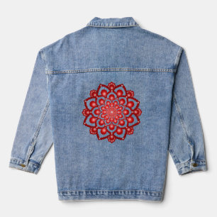 Fleur Mandala Dot Rouge