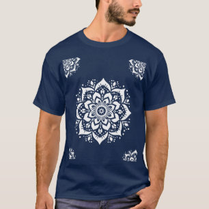 Fleur Mandala Gras - T-Shirt