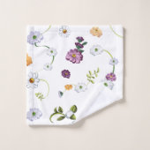 Fleur marguerite 2 (Gant de toilette)